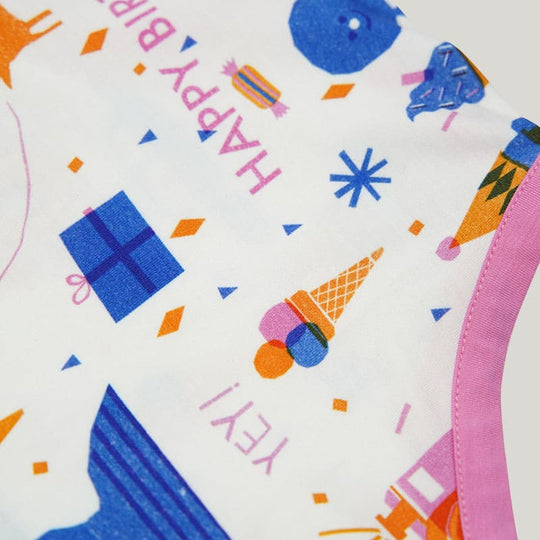 Cute Baby Girl Skin-Friendly Short-Sleeved Highly Elastic Romper With Snaps At The Neckline Newborn Onesie-2316240038