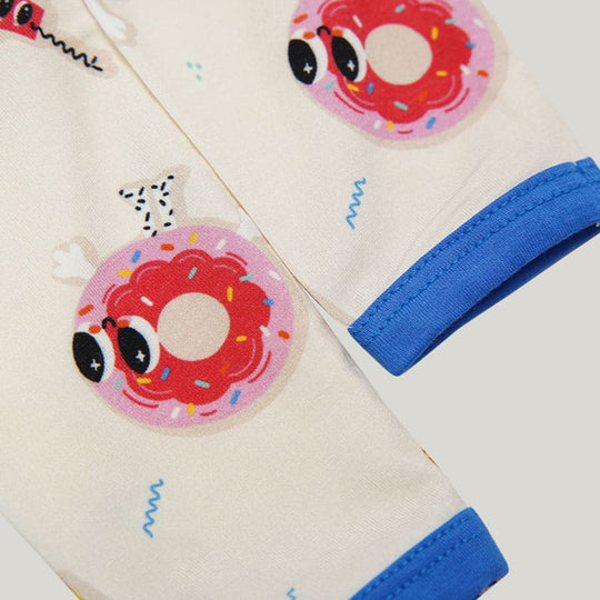 Soft Long-Sleeved Baby Knitted Long-Sleeved Bodysuit With Elf Pattern-2316340035