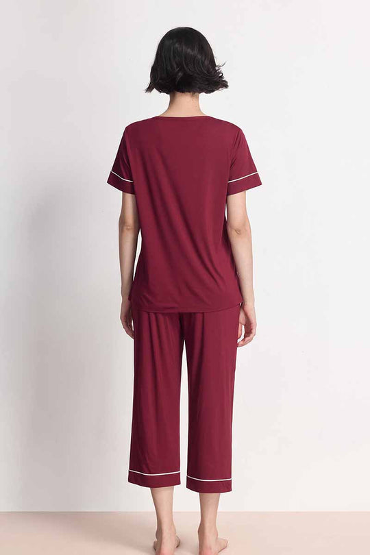 Bulk Women'S Piped Pajamas In Dubai, Wholesale Women'S Pajamas Factory