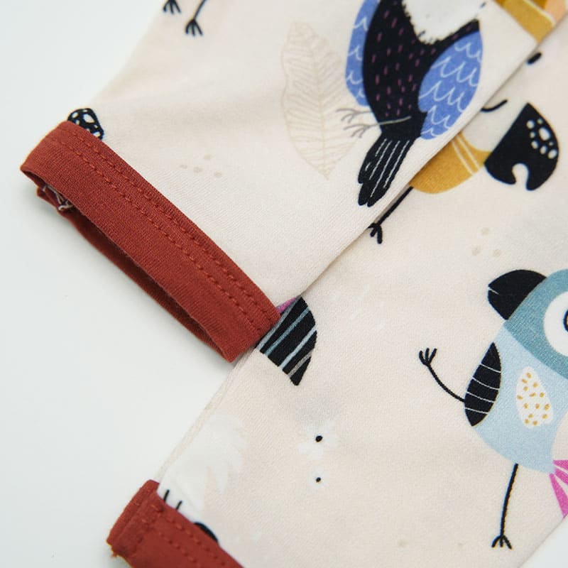 Skin-Friendly And Soft Bamboo Viscose Baby Long-Sleeved Highly Elastic Newborn Onesie-2311820278