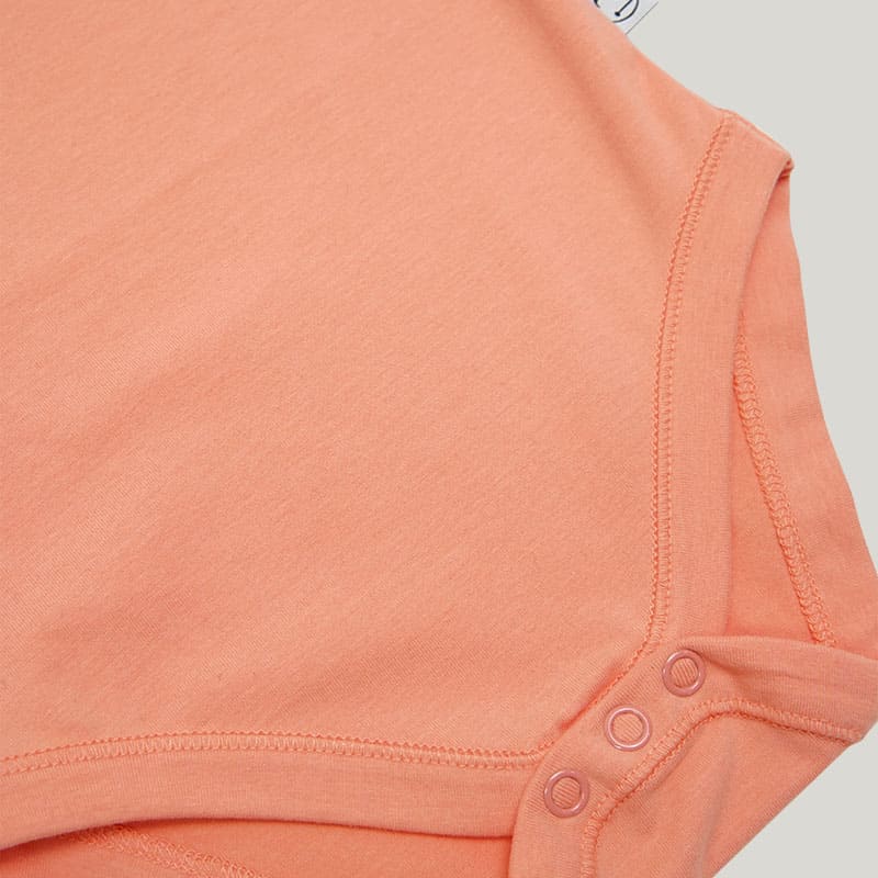 Skin-Friendly And Soft Bamboo Viscose Baby Short-Sleeved Onesie Highly Elastic Newborn Bodysuit-2311820284