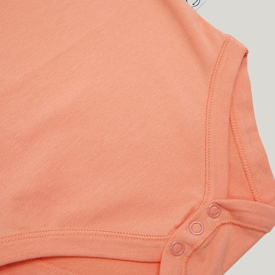 Skin-Friendly And Soft Bamboo Viscose Baby Short-Sleeved Onesie Highly Elastic Newborn Bodysuit-2311820284