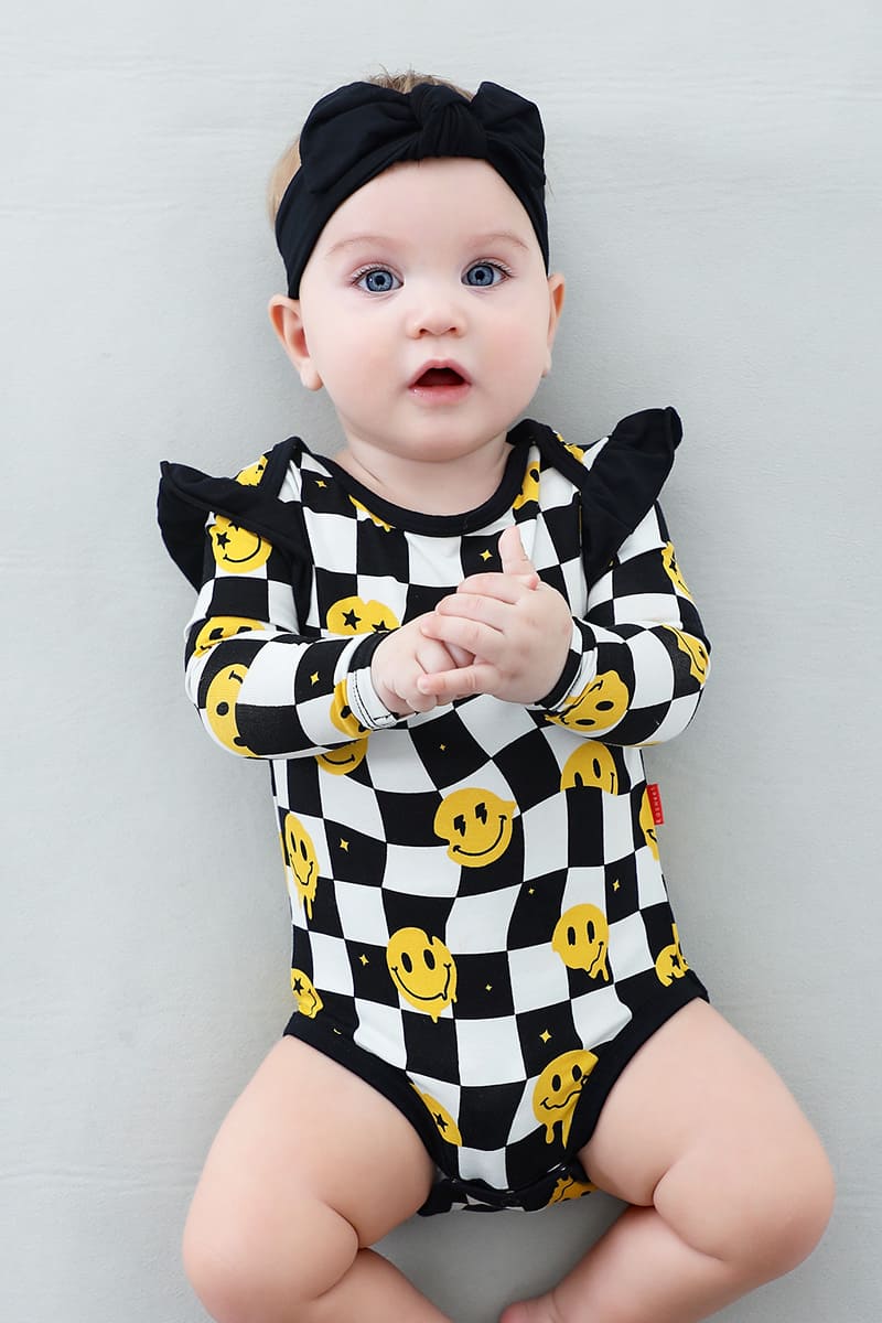Baby Bodysuit And Hairband
