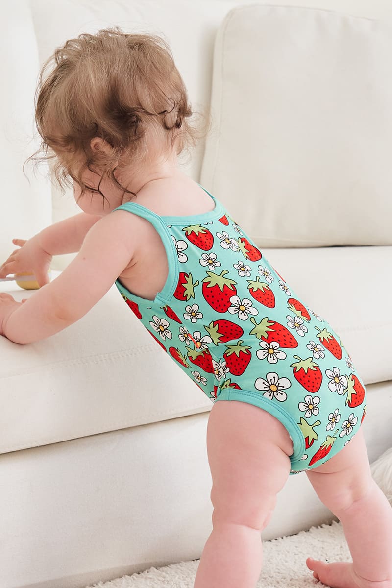 Bulk Bamboo Baby Cami Bodysuit Suppliers-2416520096