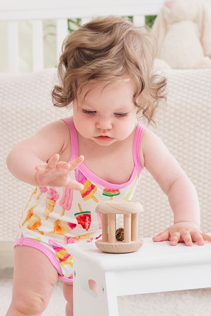 Bulk Bamboo Baby Cami Bodysuit