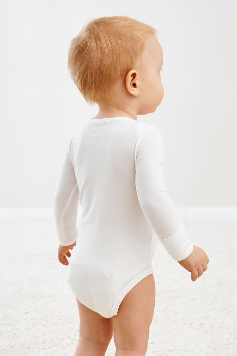 Customized Bulk Bamboo Baby Plain Bodysuit Factory-2416520253