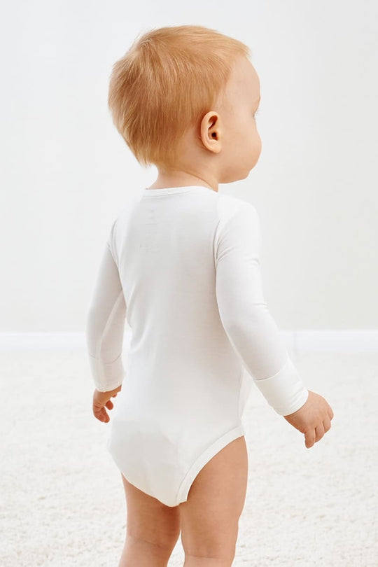 Customized Bulk Bamboo Baby Plain Bodysuit Factory-2416520253