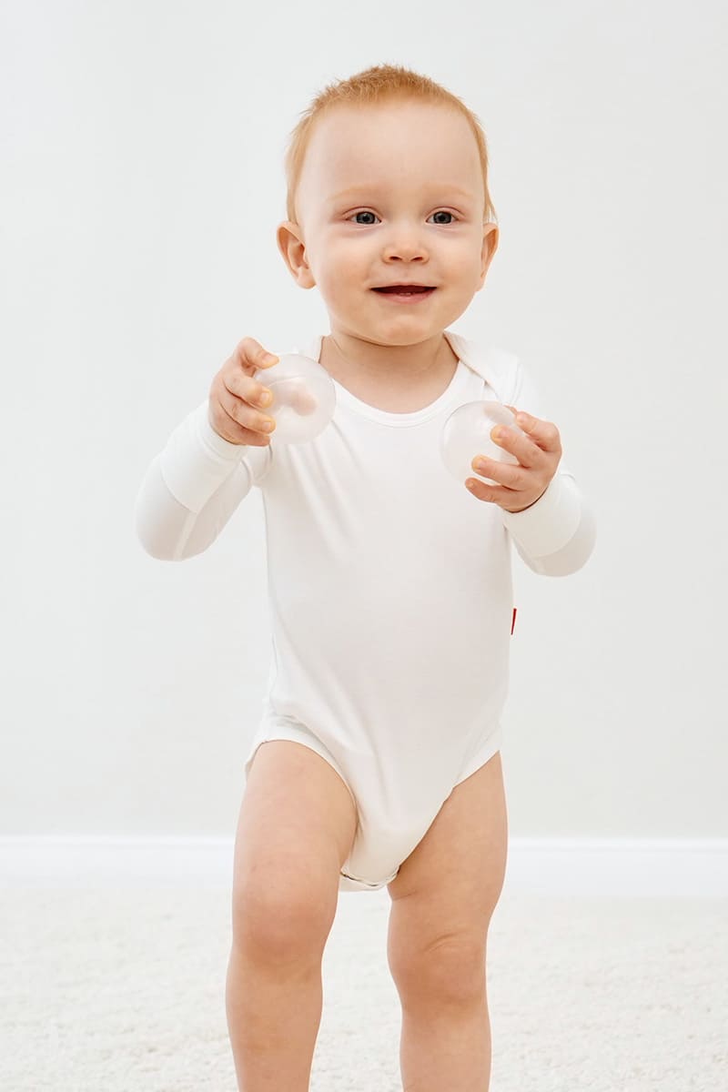 Customized Bulk Bamboo Baby Long-Sleeved Bodysuit Factory