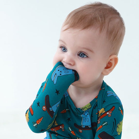 Customized Bulk Bamboo Baby Bodysuit And Hairband Factory-2416520206