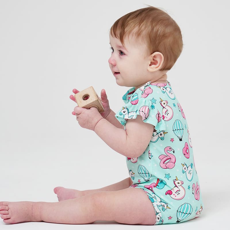 Customized Bulk Bamboo Baby Sleeveless Bodysuits Factory-2416520313