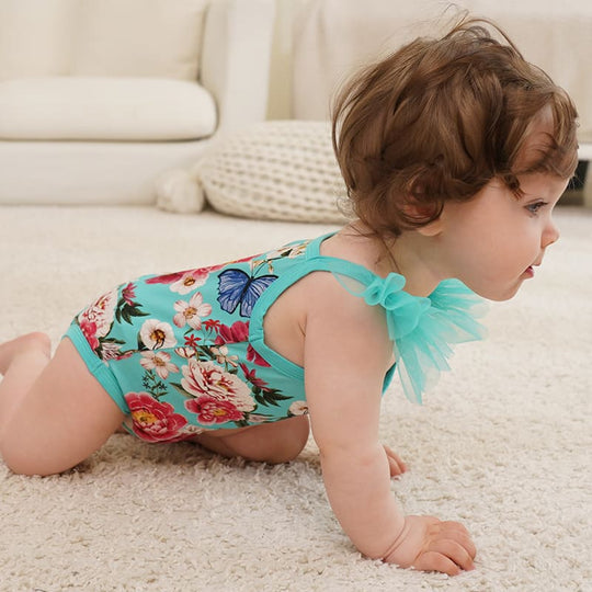 Customized Bulk Bamboo Tulle Baby Bodysuits Factory-2416520162