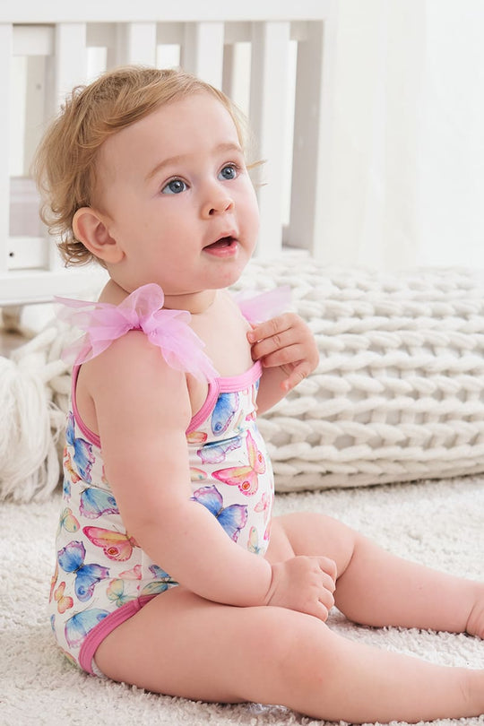 Customized Bulk Bamboo Tulle Baby Bodysuits Factory-2416520162