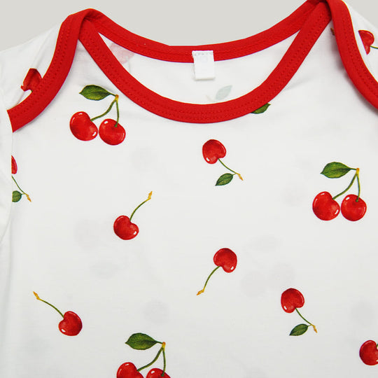 Personalized Newborn Short-Sleeved Bodysuits, Newborn Romper Wholesale Supplier-2416900006