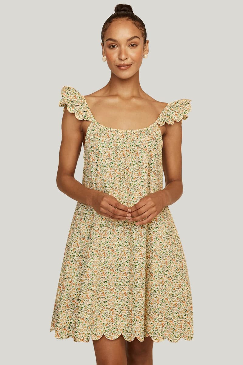 Private Label Girls Cotton Lounge Dress, Kids Printed Pajamas Wholesal –  Grace