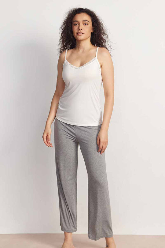 Private Label Women'S V-Neck Camisole Pj Factory