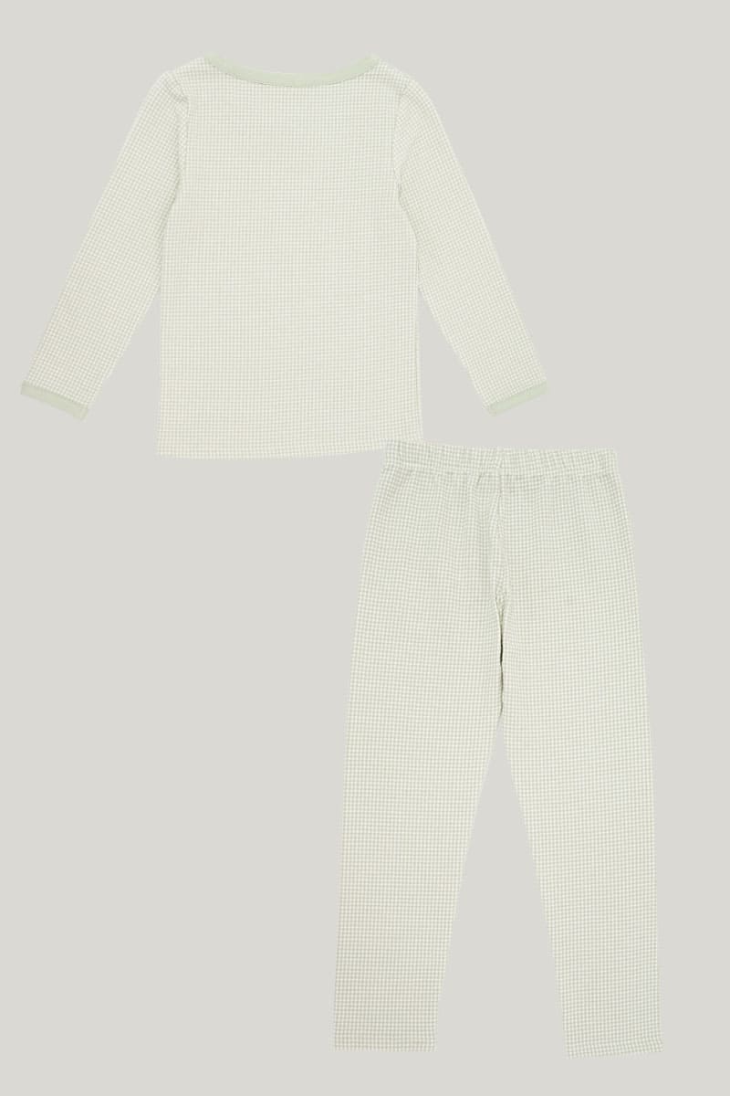 Cotton And Bamboo Blended Kids Pajamas Two-Piece Set Customization, Children'S Pajamas Design And Manufacturer-2315500170