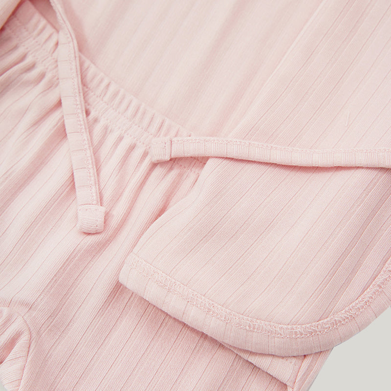 Comfortable Breathable Baby Knit Long-sleeve Long Pants Sleepsuits-2311820091