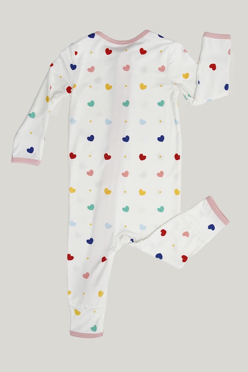 Baby Knitted Long-sleeved Trousers Sleepsuits With Covered Hands And Zipper-2416520040