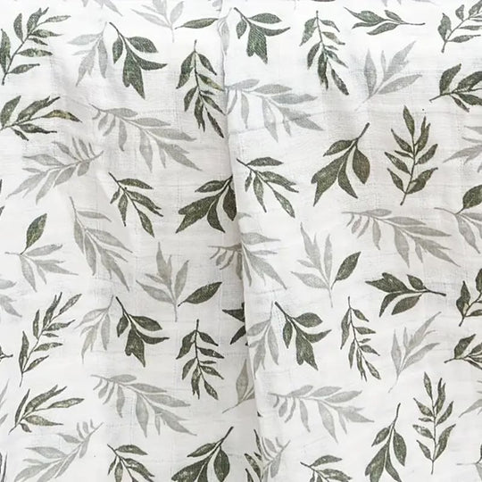 Natural 3A Antibacterial Baby Organic Cotton Blanket Muslin Wraps Customizable