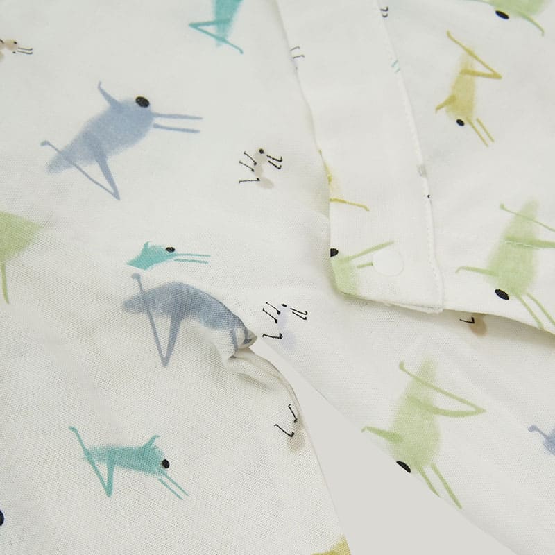 Muslin Bamboo Cotton Baby Rompers Design And Production Factory-2313810197