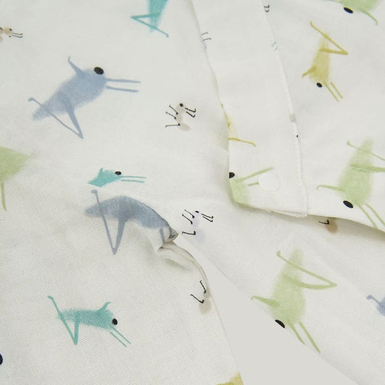 Muslin Bamboo Cotton Baby Rompers Design And Production Factory-2313810197