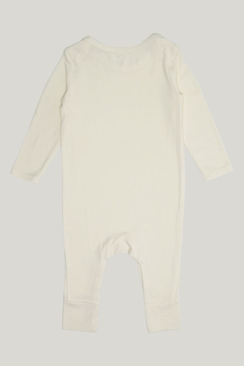 Soft Solid Color Baby Long-Sleeved Long-Pants Newborn Jumpsuits-2315580183