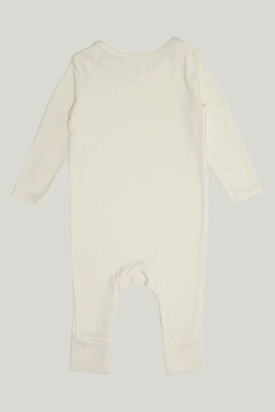 Soft Solid Color Baby Long-Sleeved Long-Pants Newborn Jumpsuits-2315580183