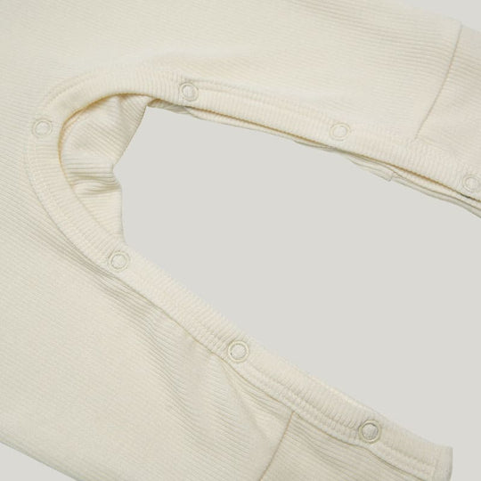 Soft Solid Color Baby Long-Sleeved Long-Pants Newborn Jumpsuits-2315580183