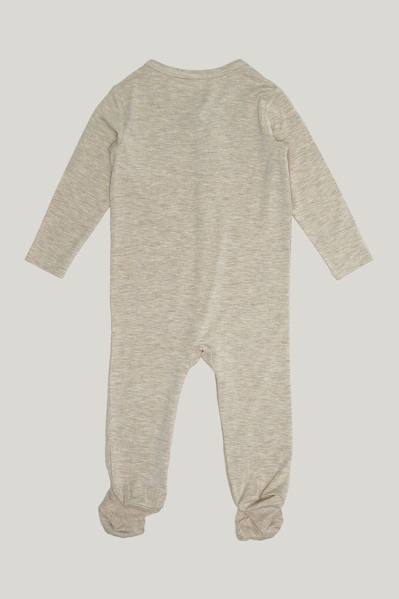 Soft Solid Color Baby Long-Sleeved Long-Pants Newborn Jumpsuits-2315580184