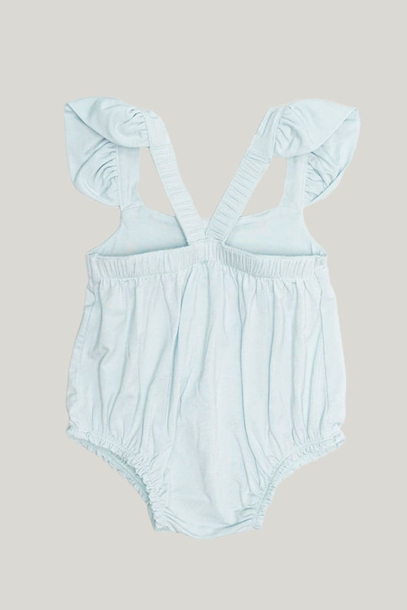Cute Bamboo Fiber Sling Baby Onesie, Soft And Comfortable Solid Color Highly Elastic Newborn Romper-2315500316