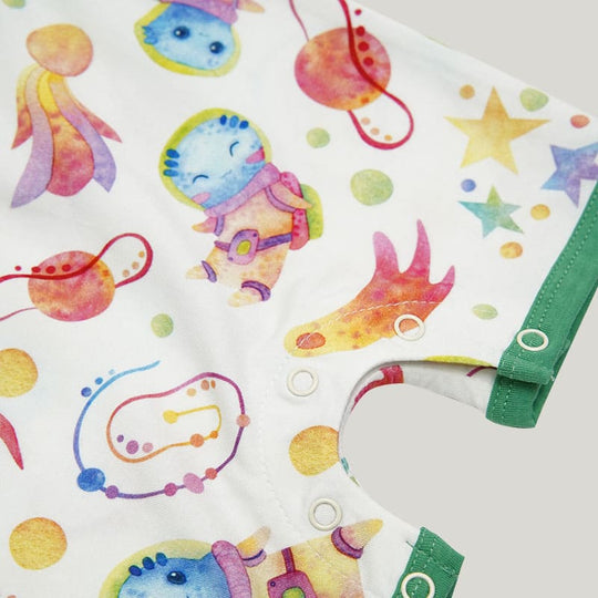 Comfortable And Breathable Baby Knitted Short-Sleeved Shorts Romper, Short-Sleeved Shorts Onesies-2316340034