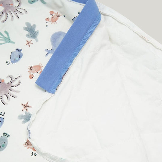 Custom Newborn Organic Cotton Double Layer Warm Sleeping Bag, Sleeveless Sleeping Sack Wholesale Manufacturer-2311820281