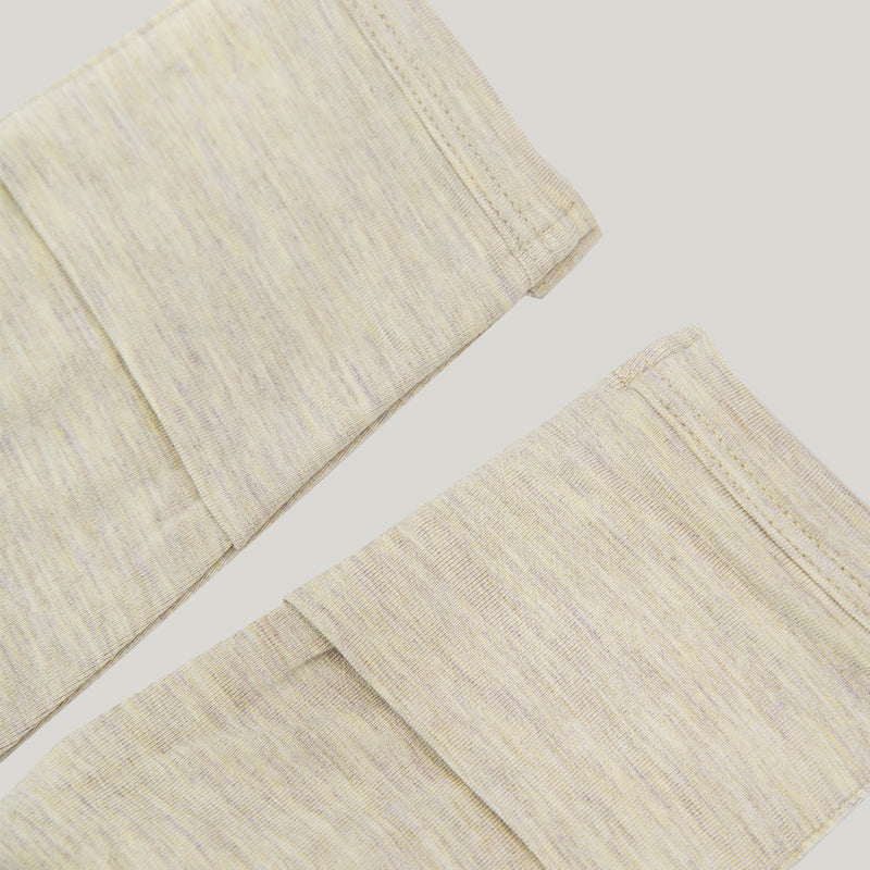 Oeko-Tex Certified Bamboo Knit Zipper Footed Sleeper With Bean Hats  -2311820092