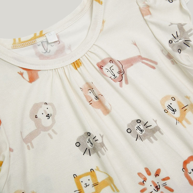 Bamboo Fabrics Kids Short-Sleeved Pajamas Custom, Children'S Pajamas Design And Manufacturer-2315580214