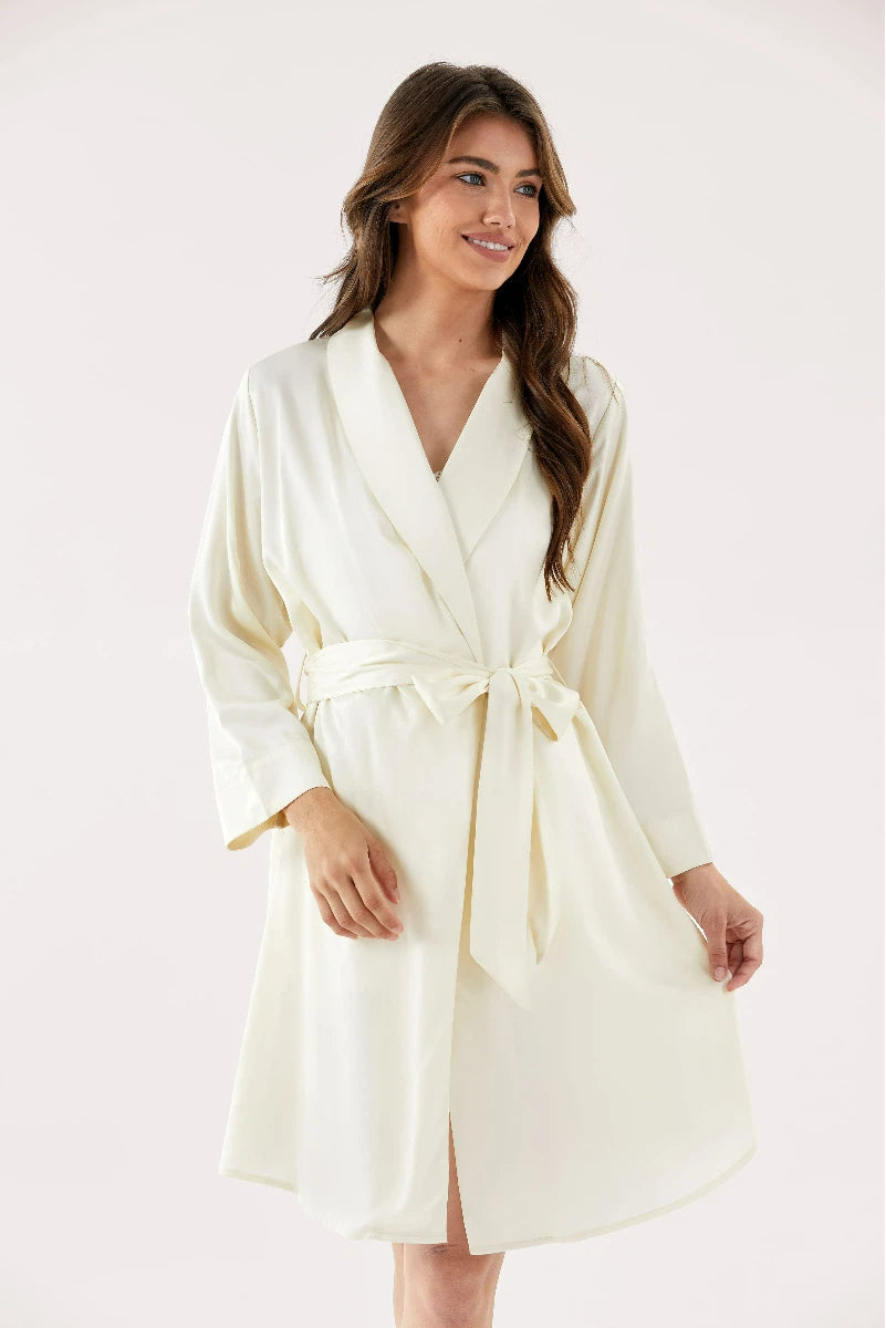 Private Label Bamboo Lounge Robe Private Factory