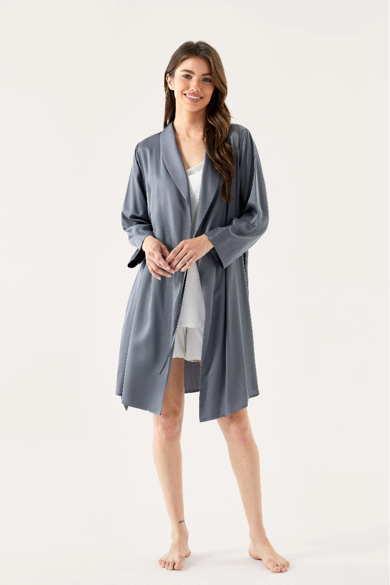 Bamboo Lounge Robe  100% Premium Bamboo Viscose