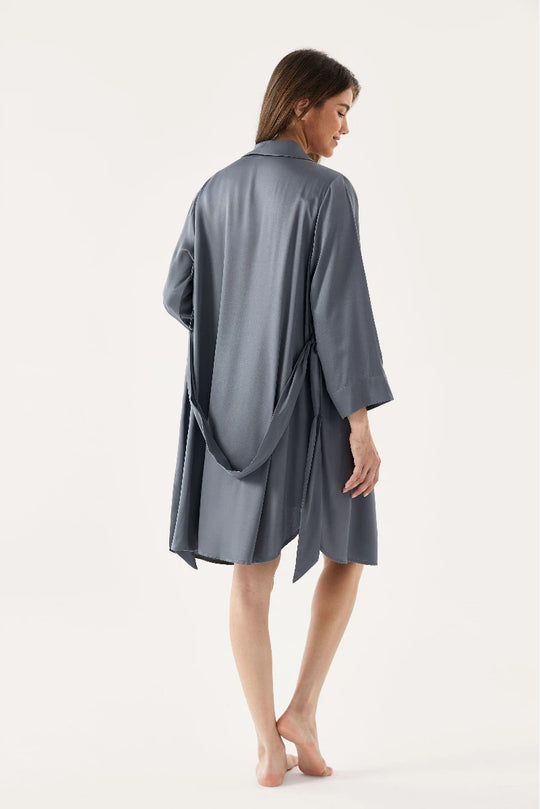 Bamboo Lounge Robe  100% Premium Bamboo Viscose