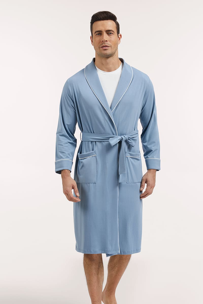 Bamboo Men'S Pajamas Manufacturing, Customized Robe Manufacturer