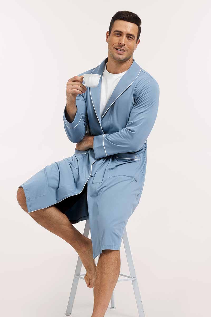 Bamboo Men'S Pajamas Manufacturing, Customized Robe Manufacturer