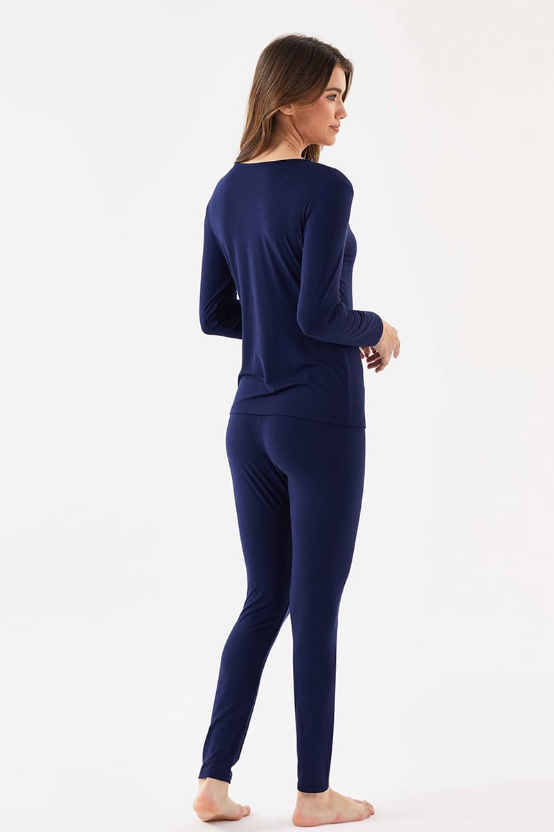 CustomIized Bamboo Soft Warmth Base Layer Set Thermal Underwear Factory