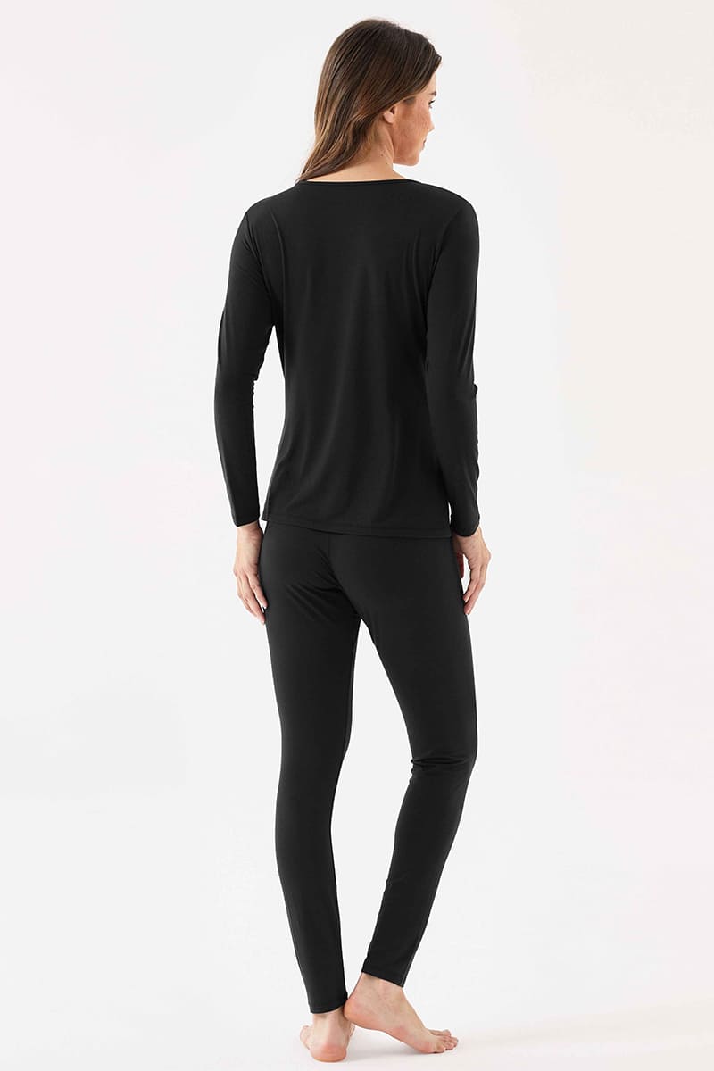 Wholesale Bamboo Soft Warmth Base Layer Set Thermal Underwear Factory