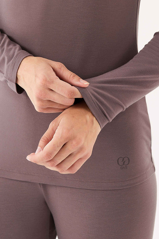 Private Label Bamboo Soft Warmth Base Layer Set Thermal Underwear Factory