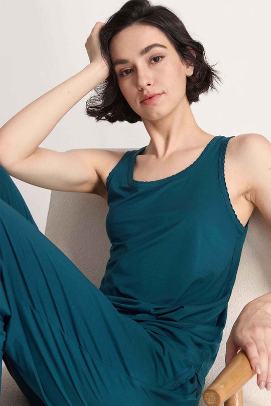 Bamboo Tank Pj Sets Manufacturing, Customized Nighty Wholesale