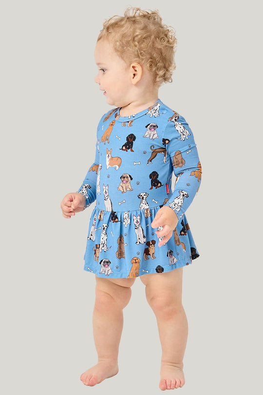 Wholesale Baby Onesie Dresses, Bulk Toddler Printed Dress Factory-2416520195