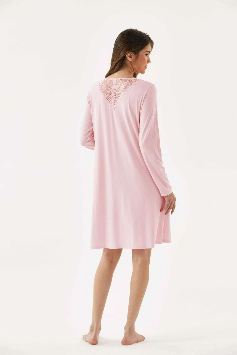 Bulk Bamboo Floral Embrace Nightdress Supplier