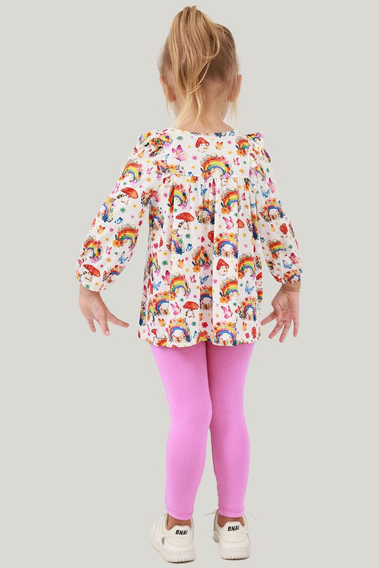Private Label Children'S Bamboo Pyjamas &Dress 2pcs Set-2416520255