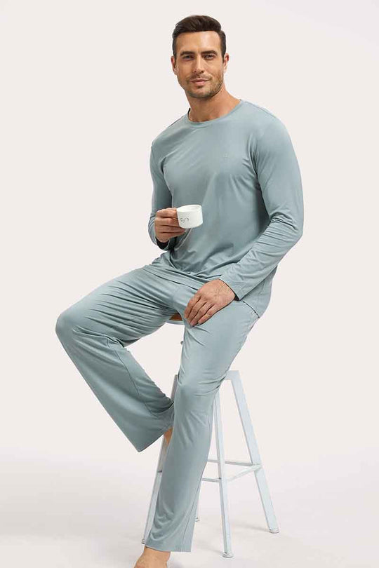 Custom Bamboo Pj Sets,Bulk Lyocell Loungwear Supplier