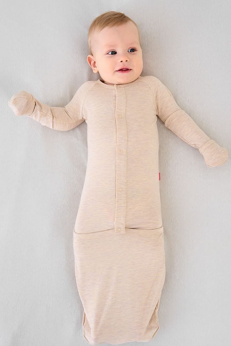 Customized Bulk Bamboo Baby Button Sleep Bag