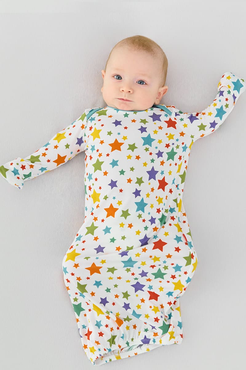 Custom Bulk Bamboo Baby Long-Sleeved Nightgown