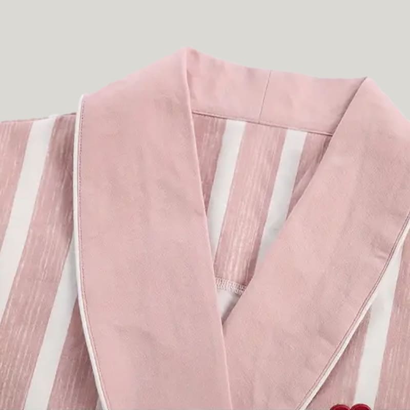 Comfortable And Breathable Women'S Robe, Housecoat Nightgown With Pocket & Belt